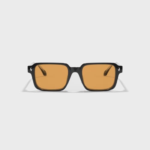 Image of SAM AND MARSHALL OCTOBER Sunglass I 400% UV Protection I Rectangular Sunglass I Cellulose Propionate I Unisex