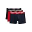 Red Flame / Medium Ash Grey / Solid Black
