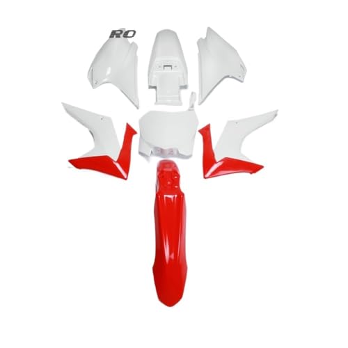 Kits en plastique anti-rayures avec plaque avant pour carénage latéral moto