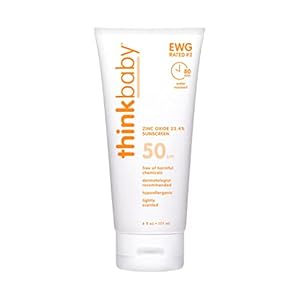 Thinkbaby SPF 50+ Baby Sunscreen –...