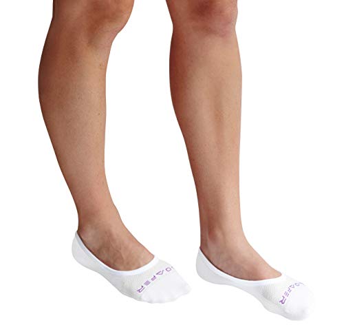 Image of ZeroSock Bamboo Viscose Ultra-Low No Show Socks (4 Pairs Per Box)