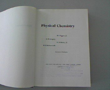Cover of Physical Chemistry