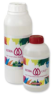Ultra-CastXT 1.5kg, klares, lösungsmittelfreies Kunstharz, Epoxidharz., ASTM D4236 geprüft