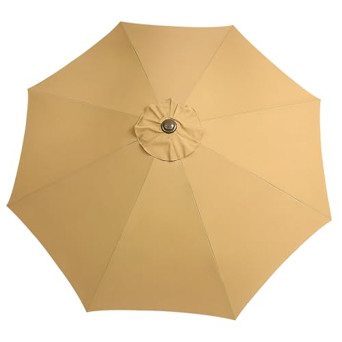 Toile parasol de remplacement : réparez votre parasol usé avec ce polyester kaki