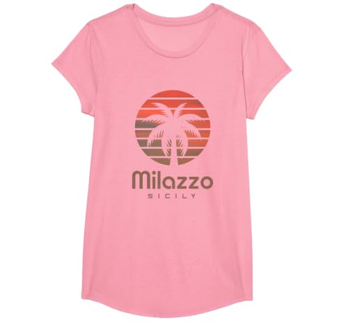 Sicily Milazzo T-Shirt, Girls, Pink, X-Small