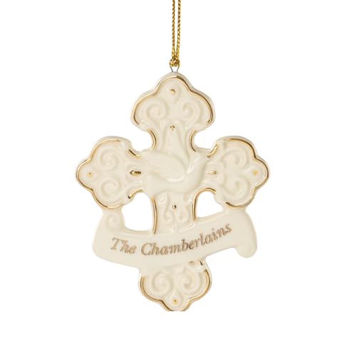 Lenox Personalized Family Cross Ornament