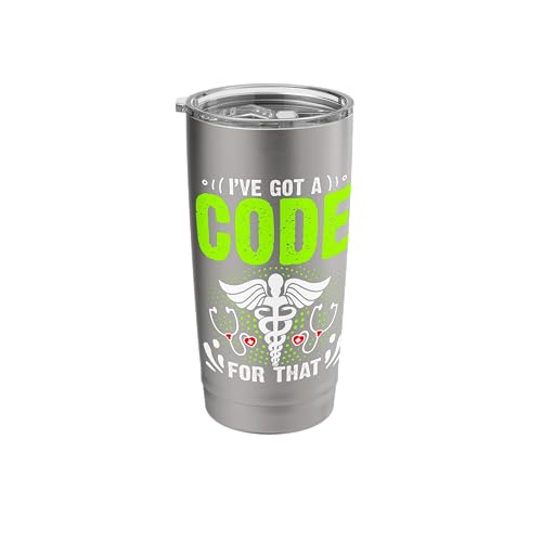 Got A Code Medical Coding Clinical Biller Medical Coder Stainless Steel Insulated Tumbler