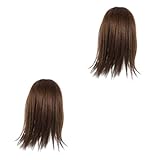 WOONEKY 2stücke Wiglet Haarteil Für Unsichtbares Haarverlängerungssystem Für Dünnes Haar Leicht Und Komfortabel Nahtloses Design Für Ganzen Tag