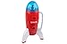 Spaceship Rocket Toy Playset with 2 Astronauts and Rover Vehicle - Lights and Sound, Carrying Handle Play and Explore Space- Space Adventure Series by Daron