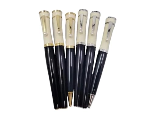 Stylo à bille de luxe avec pochette dorée à offrir pour les grandes occasions