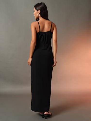 Image of Trend Arrest.ed Women's Bodycon Midi Dress | Casual & Night Out Fit | Slim Fit Stretch Fabric