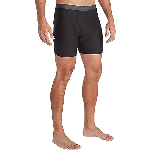 ExOfficio Men's Give-N-Go 2.0 Boxer Brief, Black, X-Large Cover