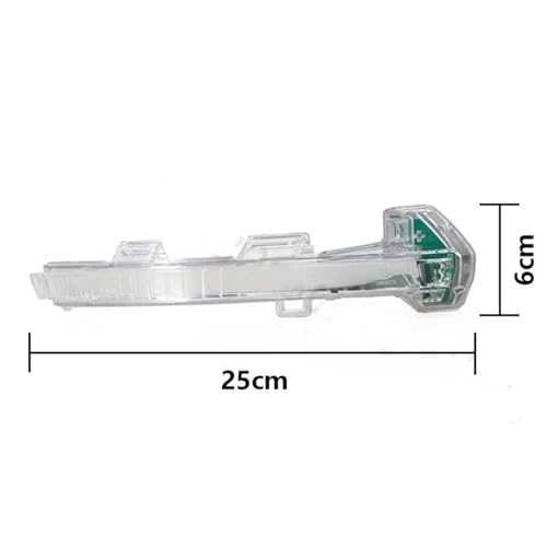 ZSHYTWE Clignotant Rétroviseur pour VW pour CC pour Arteon 2019 LED Rétroviseur Latéral Clignotant Lampe Témoin 3G0949101 3G0949102 LED Clignotants Auto(Droite) – vue 5
