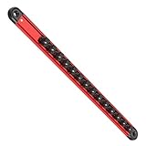 Versatile for Various Applications: Ideal for use in the garage, workshop, or on the workbench, this organizer rail is perfect for any tool lover. It works well for storing wrenches, sockets, and other small tools, helping to maintain a tidy