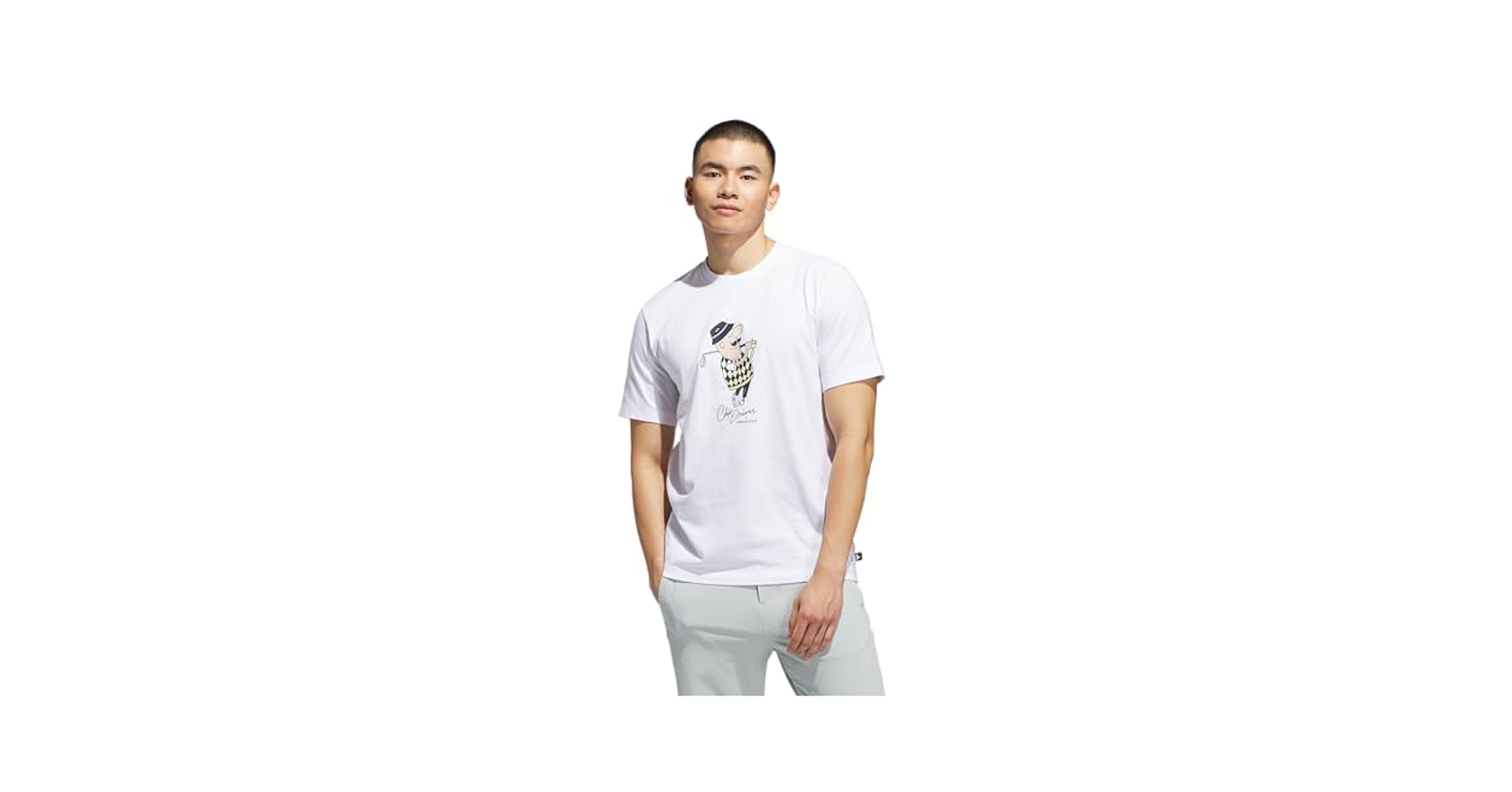 Amazon.com: adidas Men's Classic Chip Graphic T-Shirt, Clear