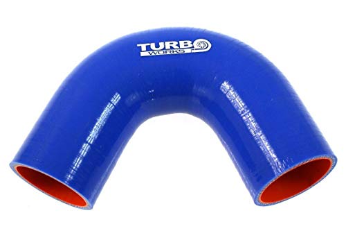 V-MAXZONE M-2312 - GOMITO IN SILICONE 135° TURBOWORKS PRO BLU 32MM