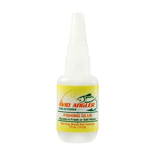 Rite-Hite Avid Angler Solutions Fishing Glue - Perfect Solution For Repairing Hard Or Soft Plastic Lures, Securing Soft Swimbaits To Jigheads, Or Reinforcing Braid To Fluorocarbon Connection Knots. #TOP8