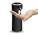 MAGANO Dispenser automatico di sapone in schiuma, 250 ml, sensore No Touch, per cucina, bagno e benessere, colore nero/argento