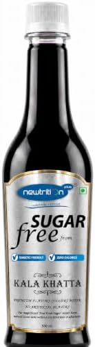 Newtrition Plus Redefining Nutrition Kalakhatta - Sugar Free Syrups (Zero Calorie, Keto Friendly) 500 ml