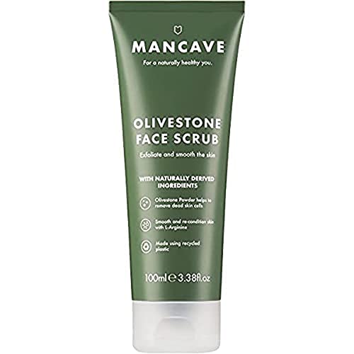 ManCave Skincare Duo Including Olivestone Face Scrub, 100ml and Original Moisturiser, 100ml - Image 3