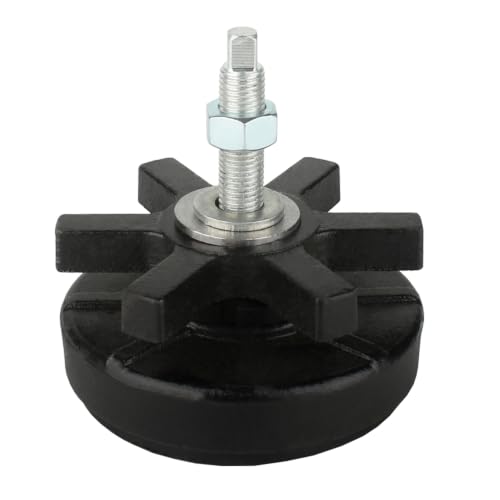 MUHOUZHINANG Heavy Duty Leveling Feet Adjustable Leveler Leg,D130xM16x80