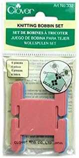 clover Knitting Bobbin Set, 1, Pink