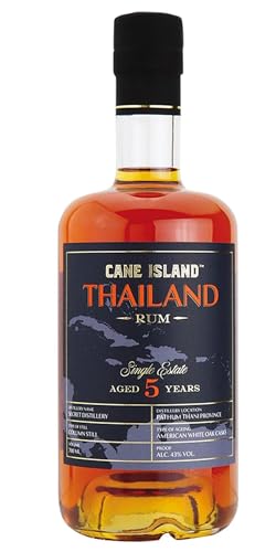 Cane Island THAILAND 5 Years Old Single Estate Rum 43% Vol. 0,7l