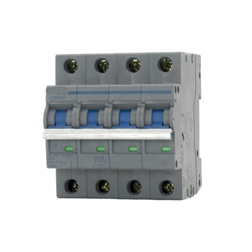 Mini disjoncteur 4P 230V rail Din NISZA 25A pour protection surcharge