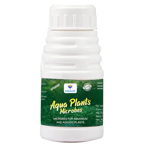 Image of Utkarsh Aqua Plants Microbes | Microbes for Aquarium and Aquatic Plants | (100 ml; Pack of 1)