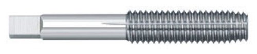 Titan TT89802 High Speed Steel Thread Forming Bottom Tap, Uncoated, M3 x 0.5", D5 Limit, 0.141" Shank Diameter, 5/8" Thread Length, 1-15/6" Overall Length