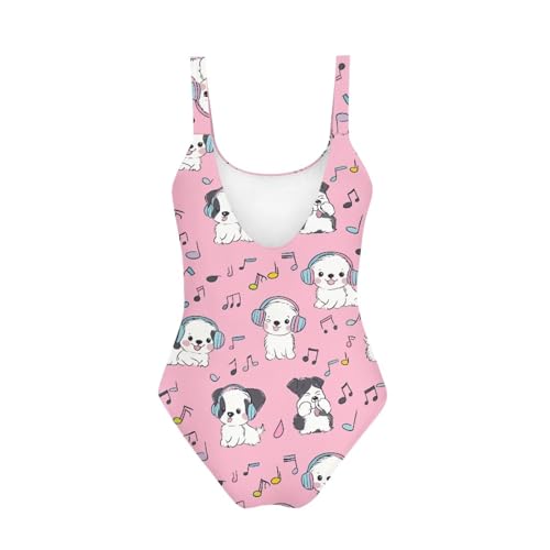 Image of Uourmeti Girls' One-Piece Swimwear Halter Bathing Suit Big Kids Summer Beach Swim Suits Swimming Wear