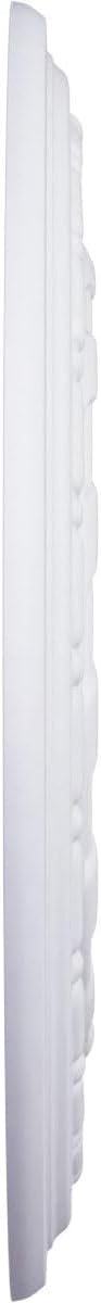 Ekena Millwork CM15DU Dublin Ceiling Medallion, 15 3/8"OD x 3 5/8"ID x 1"P, Factory Primed