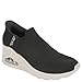 Skechers Street Womens,UNO Wedge - Kickin' Knit,BLK,9.5 M US
