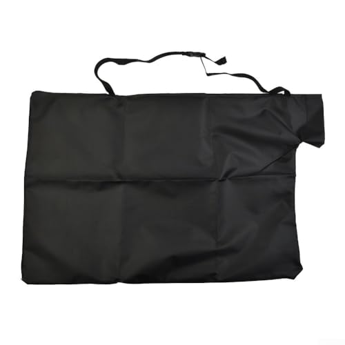 Laubbläsersack aus Oxford-Stoff, robuste Vakuum-Aufbewahrungslösung für Gartenreinigung und Staubsammlung (schwarz)