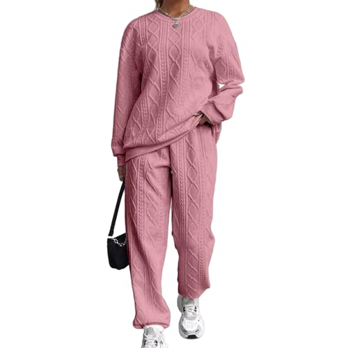 Ensemble jogging femme 2 pièces avec sweat à capuche et pantalon polaire