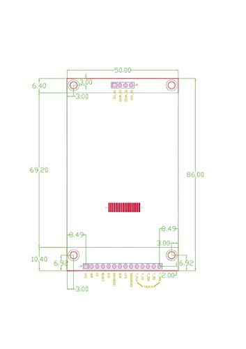 Image of HiLetgo 2.4 inch SPI TFT LCD Display 2.4 Inch ILI9341 Touch Panel LCD ILI9341 240x320 5V 3.3V