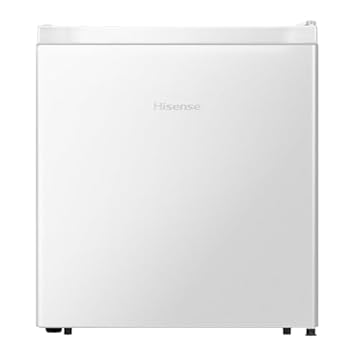 Frigobar Hisense 44 Litros Porta Reversível Branco 1 Porta RR58NW2A (220, Volts)