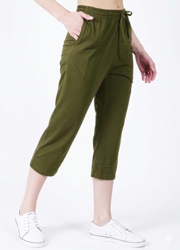 Image of Splash Women's Cotton Rich 3 /4th Capri Pants
