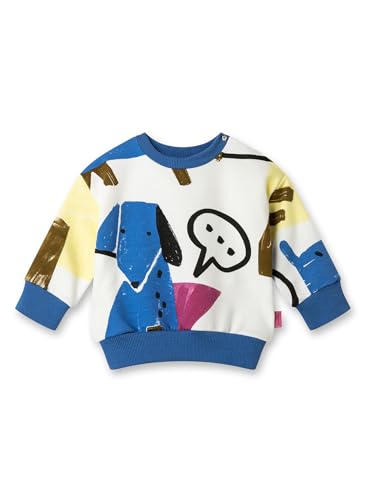 Maillot de survêtement Sanetta 11466 pour bébé garçon en coloris White Pebble