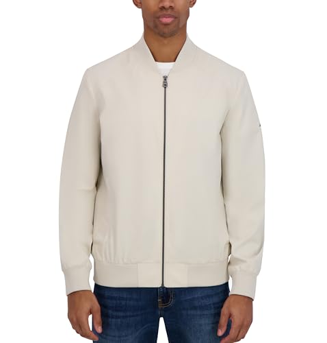 Image of Nautica Men's Lightweight Bomber Jacket - Wind & Water-Resistant, Regular, Big & Tall Sizes