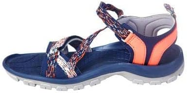 Forclaz Arpenaz 100 Women's Backpacking Sandal - Blue Pink (EU 38)