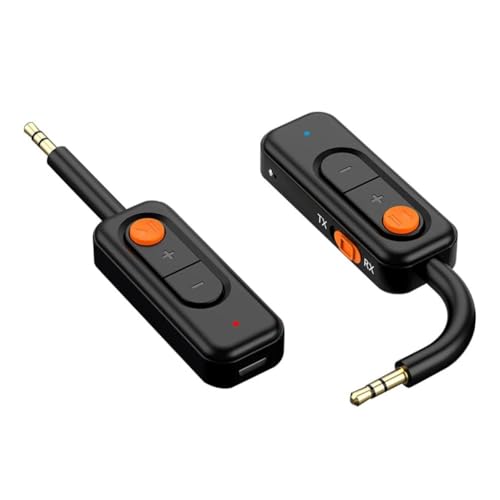Image of MICROWARE Bluetooth 5.4 Transmitter Receiver 2-in-1 Wireless Audio Adapter, Mini 3.5mm AUX Bluetooth Adapter for Home Car Airplane PC Audio Music Headphones TV Speakers