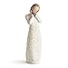 Willow Tree 26231 Figur Ich Liebe Dich, Polyresin, natur, 3,8 x 3,8 x 21,6 cm