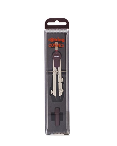 Compas Rotring Petite Koh-I-Noor de 4-1/2 pouces modèle 39531123 individuel
