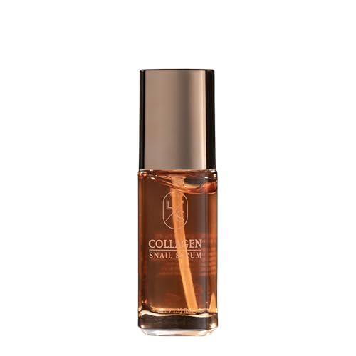 Licorne Snail Mucin & Collagen Repair Serum (1.35 fl oz) - Anti-Aging Korean Face Essence for Wrinkles & Firming - Hydrating Non-Sticky Gel for Plump & Glowing Glass Skin
