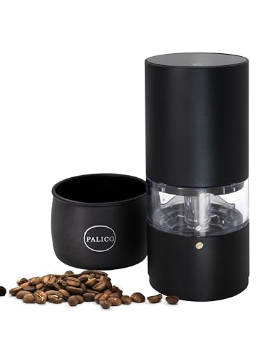Moulin à café électrique portable rechargeable base sans fil PALICO GrindTech STD - 2