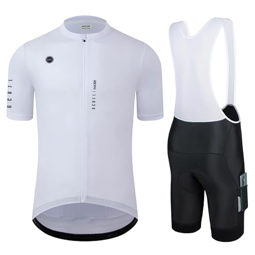 GCRFL Men's Cycling Jersey White