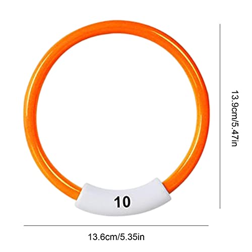 Kirdume Pool-Tauchspielzeug,Unterwasser-Tauchbecken-Spielzeug | Trainingspool Schwimmspielzeug Tauchhilfe Geschenkset Kinder Pool Spielzeug für Spaß sinkendes Spielzeug Spiel – Bild 5