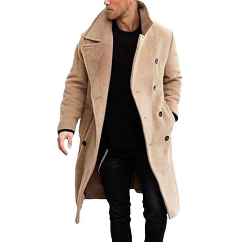 Sobretodo para hombre estilo casual de negocios miniatura 1