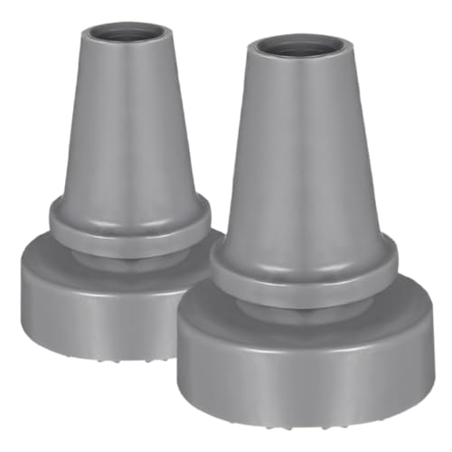 TOVINANNA 2pcs Non-Slip Rubber Cane Tips for Stability Universal 22mm Fit Walk Safely at Home or Park